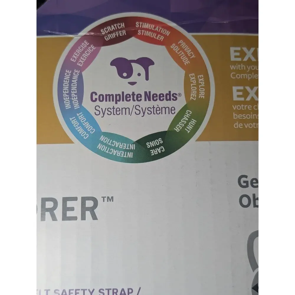 Trusty Pup Easy Explorer Carrier 52000 Cat Dog Up To 16 Pounds Black Secure Mesh